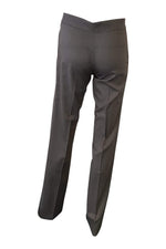 Load image into Gallery viewer, STELLA McCARTNEY Grey Wool Straight Leg Trousers (36)-Stella McCartney-The Freperie
