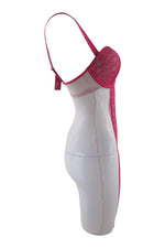Load image into Gallery viewer, SUPERTRASH Rose Red Frosted Almond Skinny Shapewear Dress (32D / 70 D)-Supertrash-The Freperie
