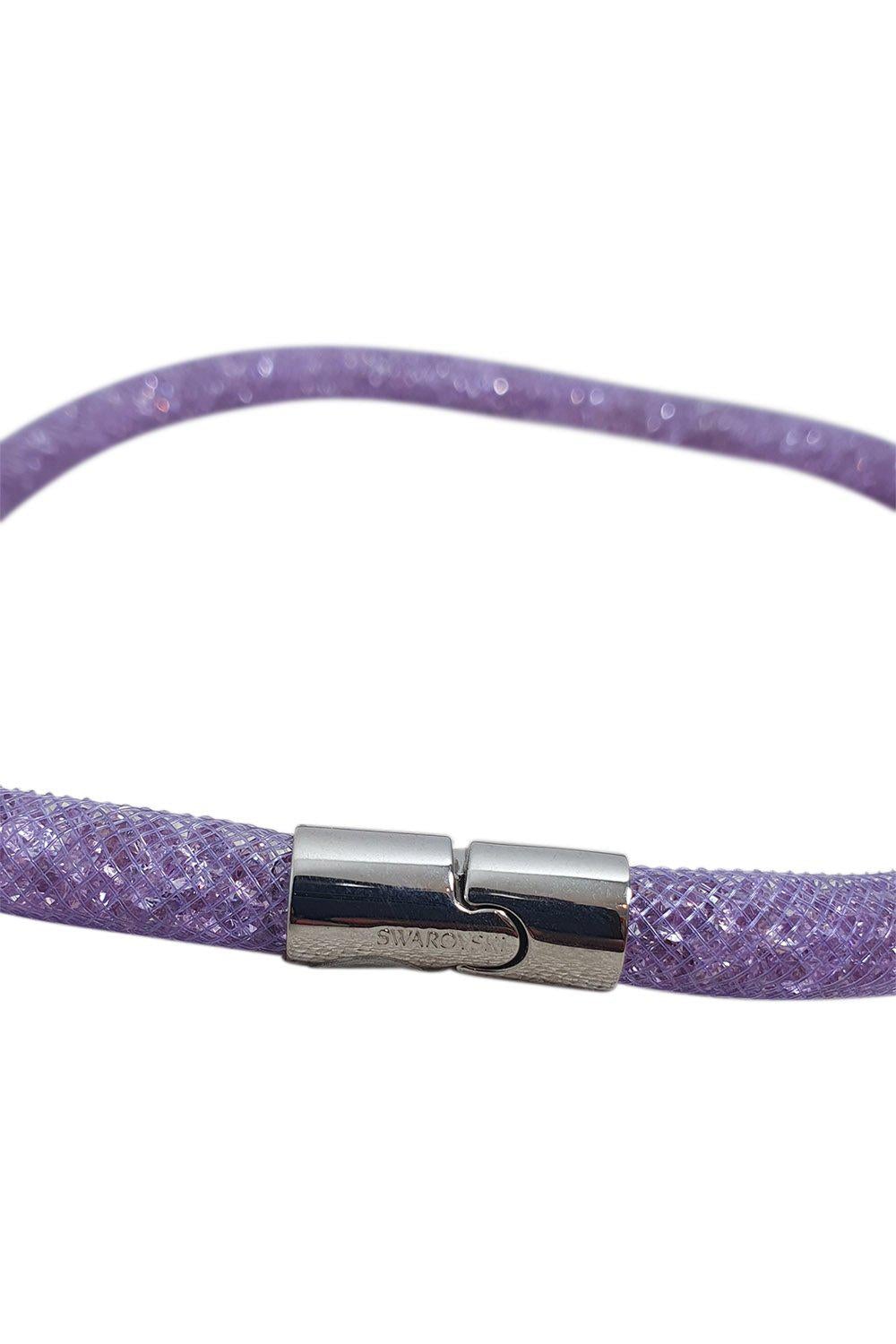 SWAROVSKI Stardust Choker or Wrap Around Bracelet Crystal Lilac (M)-The Freperie