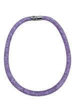 Load image into Gallery viewer, SWAROVSKI Stardust Choker or Wrap Around Bracelet Crystal Lilac (M)-The Freperie
