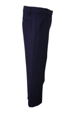 Load image into Gallery viewer, TARA JARMON Navy Blue Capri Trousers (40)-Tara Jarmon-The Freperie