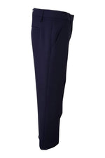 Load image into Gallery viewer, TARA JARMON Navy Blue Capri Trousers (40)-Tara Jarmon-The Freperie
