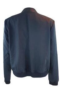 TIBI Virgin Wool Blend Black White Open Front Jacket (M)-TIBI New York-The Freperie