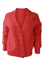 Load image into Gallery viewer, UNBRANDED Vintage Pink Cardigan (M)-The Freperie-The Freperie