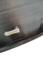 Load image into Gallery viewer, VINTAGE 1930s Black Velvet Embroidered Yellow Gold Floral Arch Sunburst Zardozi (S)-The Freperie