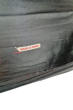 Load image into Gallery viewer, VINTAGE 1930s Black Velvet Hand Embroidered Six Point Flower Repeat Zardozi (S)-The Freperie