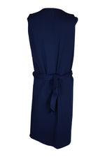 Load image into Gallery viewer, YVES SAINT LAURENT Pleated Front Sheath Dress (10)-Yves Saint Laurent-The Freperie