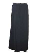 Load image into Gallery viewer, YVES SAINT LAURENT Vintage Black Maxi Skirt (10)-Yves Saint Laurent-The Freperie