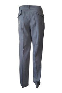 JOSEPH Men's 100% Wool Grey Work Trousers (W42 L34)-Joseph-The Freperie