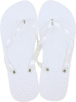 Load image into Gallery viewer, Wedding/Party Flip Flops in Wicker Basket - 20 Pairs Mixed Sizes-The Freperie
