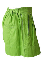 Load image into Gallery viewer, 3.1 PHILLIP LIM Green Cotton Short Shorts (UK 6) - Phillip Lim - The Freperie
