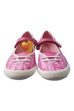 Load image into Gallery viewer, AGATHA RUIZ DE LA PRADA Girls Canvas Pink Writing Pumps (34)-Agatha Ruiz De La Prada-The Freperie
