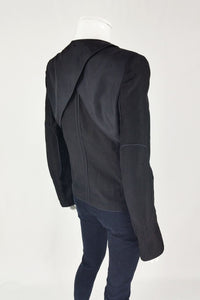 ALEXANDER WANG Stubbed Silk Mix Jacket UK 8-Alexander Wang-The Freperie