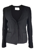 Load image into Gallery viewer, ALEXANDER WANG Stubbed Silk Mix Jacket (UK 8)-Alexander Wang-The Freperie
