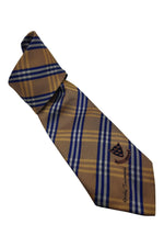 Load image into Gallery viewer, ALLEZ Sussex County Cricket Club Gold Checked Tie (59&quot;)-Allez-The Freperie
