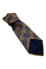 Load image into Gallery viewer, ALLEZ Sussex County Cricket Club Gold Checked Tie (59&quot;)-Allez-The Freperie
