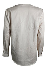 Load image into Gallery viewer, ALTEA Taupe Cotton Bib Front Long Sleeved Shirt (IT 44)-Altea-The Freperie
