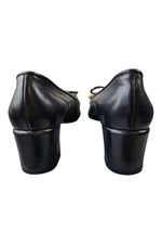 Load image into Gallery viewer, RANGONI Amalfi Black Mid Heel Court Shoes (8.5)-Rangoni-The Freperie
