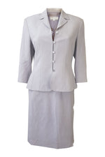 Load image into Gallery viewer, ARMAND VENTILO Light Purple Skirt Suit (UK 4)-Armand Ventilo-The Freperie
