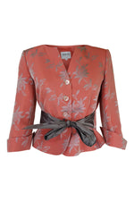 Load image into Gallery viewer, ARMANI Collezioni Pink Silk Blend Jacket (6)-Armani-The Freperie
