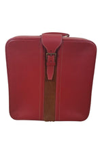 Load image into Gallery viewer, ASPREY Vintage Red Leather &amp; Pony Hair Beauty Trunk (M)-Asprey-The Freperie
