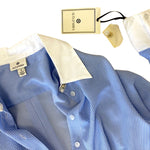 Load image into Gallery viewer, Altuzarra for Target Pinstripe Python Snakeskin Shirt Dress UK 12 | US 8-The Freperie
