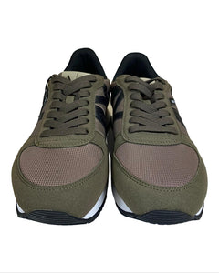 Armani Exchange Trainers in Brown, Beige and Green UK 6-The Freperie