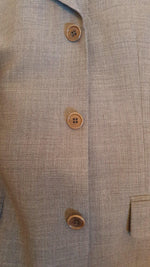 Load image into Gallery viewer, BALMAIN Vintage Men&#39;s Single Breasted Grey Suit (40&quot;)-The Freperie
