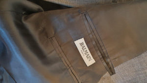 BALMAIN Vintage Men's Single Breasted Grey Suit (40")-The Freperie