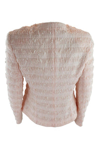 BASLER Women's Frosted Pink Cotton Blend Long Sleeve Jacket (UK 10)-Basler-The Freperie