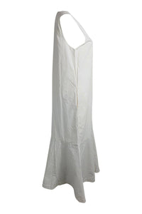 BEAUMONT ORGANIC Madelyn Organic Cotton Midi Dress (M)-Beaumont Organic-The Freperie
