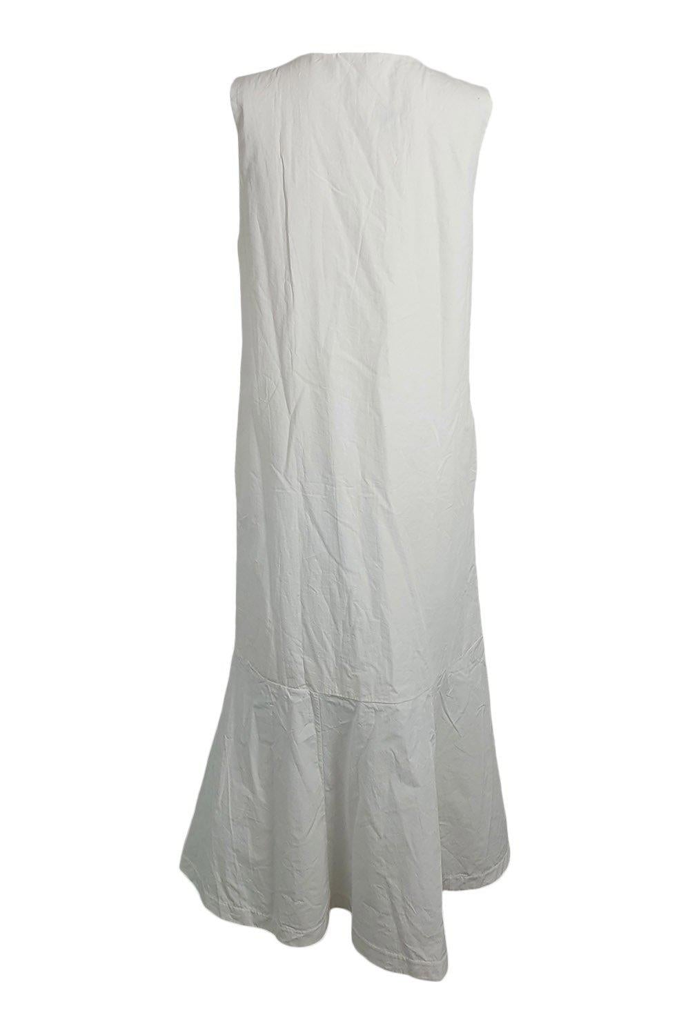 BEAUMONT ORGANIC Madelyn Organic Cotton Midi Dress (M)-Beaumont Organic-The Freperie
