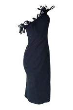 Load image into Gallery viewer, BEN DI LISI Benedetto Black Fitted Bandeau Dress (UK 10)-Ben Di Lisi-The Freperie
