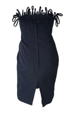 Load image into Gallery viewer, BEN DI LISI Benedetto Black Fitted Bandeau Dress (UK 10)-Ben Di Lisi-The Freperie
