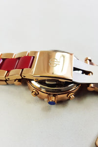 BIGOTTI MILANO Bi-Color Rose Gold Women's Wristwatch Red-Bigotti Milano-The Freperie