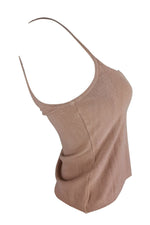 Load image into Gallery viewer, BLUMARINE Beige Strappy Vest Top (IT 38)-Blumarine-The Freperie
