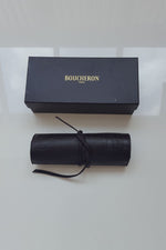 Load image into Gallery viewer, BOUCHERON Engraved Leather Jewellery Roll-Boucheron-The Freperie

