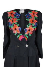 Load image into Gallery viewer, BRUCE OLDFIELD Harvey Nichols Vintage Skirt and Jacket Set (UK 10)-Bruce Oldfield-The Freperie
