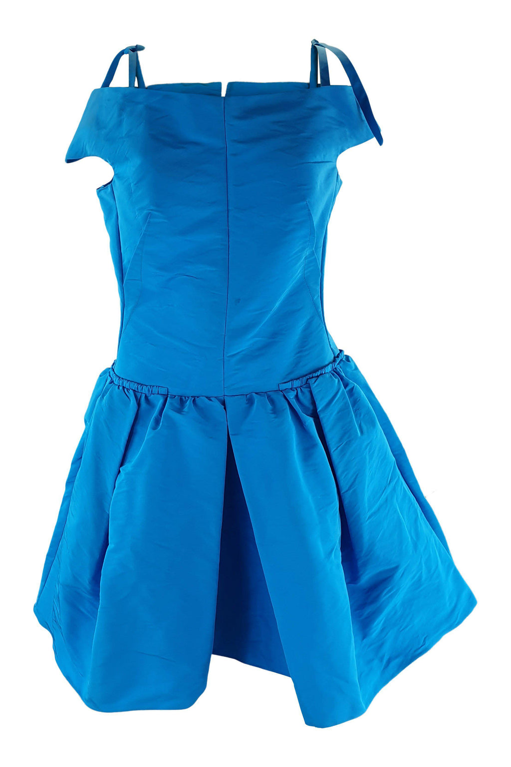 CARVEN Off Shoulder Dress Fit and Flare Mini Dress (40)-Carven-The Freperie