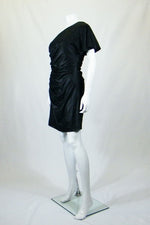 Load image into Gallery viewer, CATHERINE MALANDRINO One Shoulder Mini Dress (UK 10)-Catherine Malandrino-The Freperie
