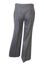 Load image into Gallery viewer, CHRISTIAN DIOR Light Grey Wool Blend Straight Leg Trousers (34)-Christian Dior-The Freperie
