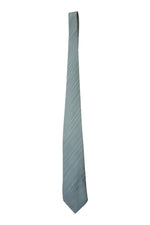 Load image into Gallery viewer, CHRISTIAN DIOR Men&#39;s Silk Green Self Stripe Tie (58 L)-Christian Dior-The Freperie
