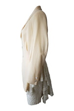 Load image into Gallery viewer, COMME DES GARCONS New Romantic Lace Short Suit (S)-Comme Des Garcons-The Freperie
