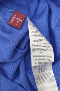 COMPTOIR DES COTONNIERS Cotton Blend Amparo Blue Cardigan (S | FR 34 /36 | UK 08)-The Freperie