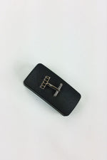 Load image into Gallery viewer, CUFF DADDY Silver and Grey Hash Cufflinks-Cuff Daddy-The Freperie
