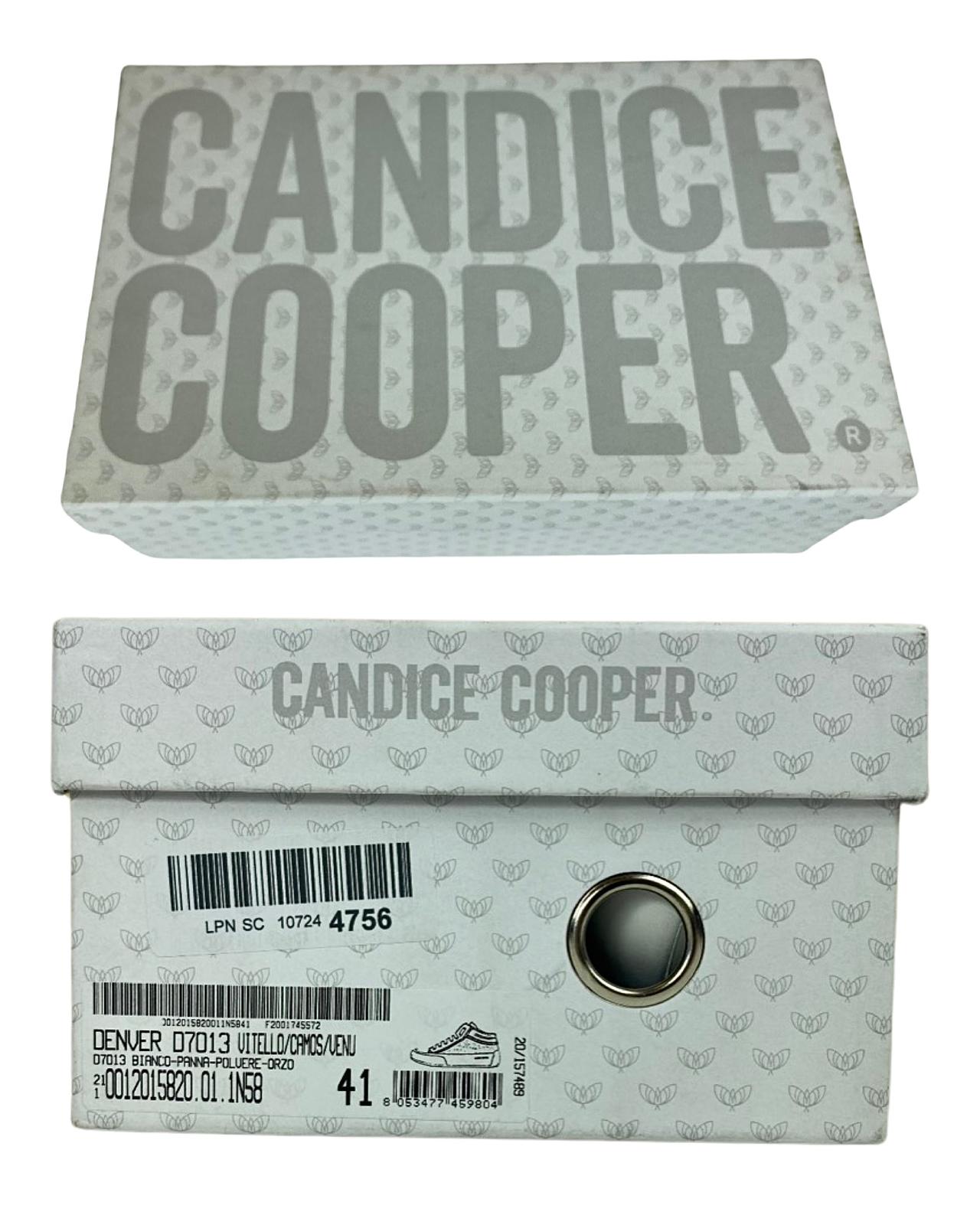 Candice Cooper Denver Beige High Top Trainers EU 41 | UK 7-The Freperie