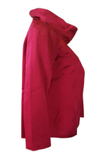 Load image into Gallery viewer, DANIEL MAIGRON Vintage Red Silk Bolero Jacket (IT 38)-Daniel Maigron-The Freperie
