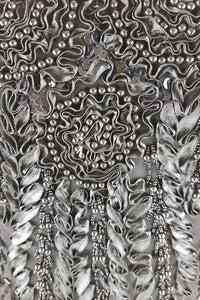 DIANE FREIS Vintage Beaded Black Cocktail Dress (S)-Diane Freis-The Freperie
