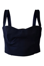 Load image into Gallery viewer, DION LEE Utility Navy Blue Bustier (UK 12)-Dion Lee-The Freperie
