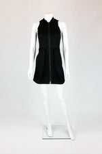 Load image into Gallery viewer, DKNY JEANS Zip Front Mesh Mini Dress (UK 8)-DKNY-The Freperie
